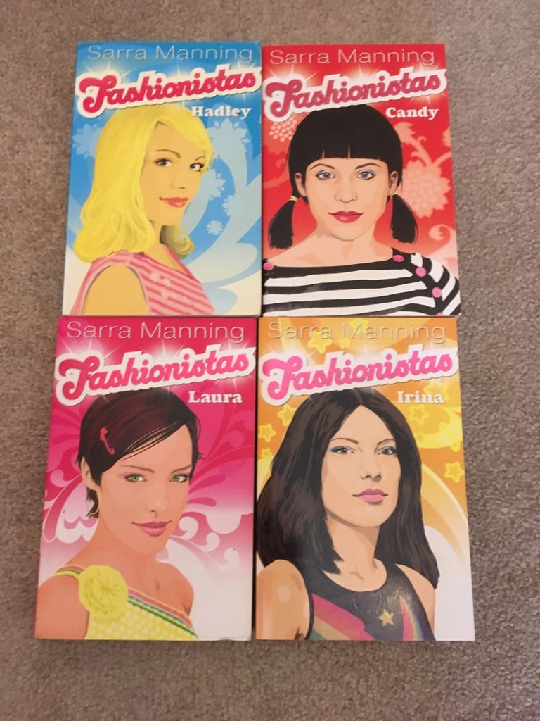 Teenage books - Fashionista Series by Sarra Manning - Hadley, Laura, Candy and Irina VGC