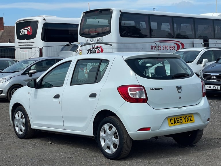 * 65 2016 DACIA SANDERO 1.2 AMBIANCE 5 DOOR + 74K MILES + HPI CLEAR + LONG MOT *
