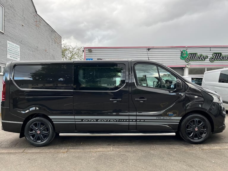 Fiat Talento Talento Tecnico MultiJet 170 LWB 6 Seat Crew Van Onyx Ed... 2021/21