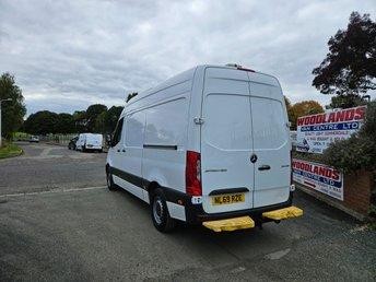 2019 ON 69 PLATE MERCEDES BENZ SPRINTER 314CDI 35T RWD 140BHP DIESEL VAN ULEZ 