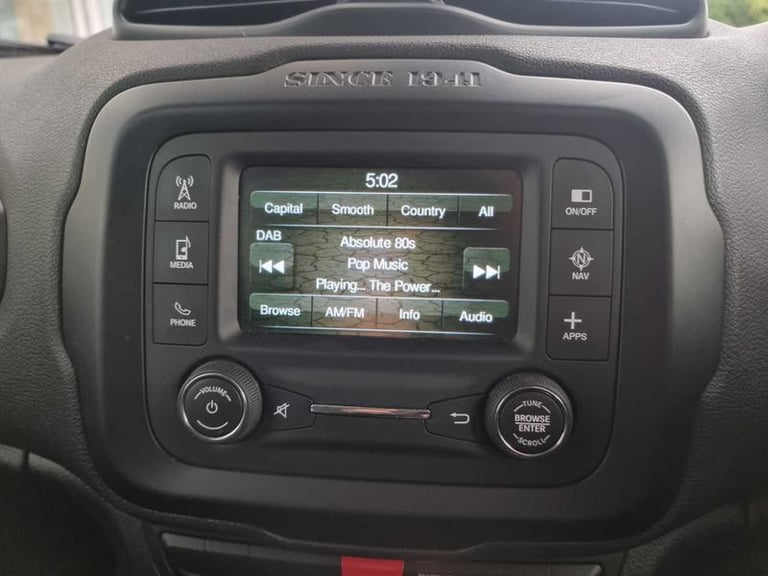 2016 Jeep Renegade 1.4 Multiair Longitude 5dr Manual SUV Petrol Manual