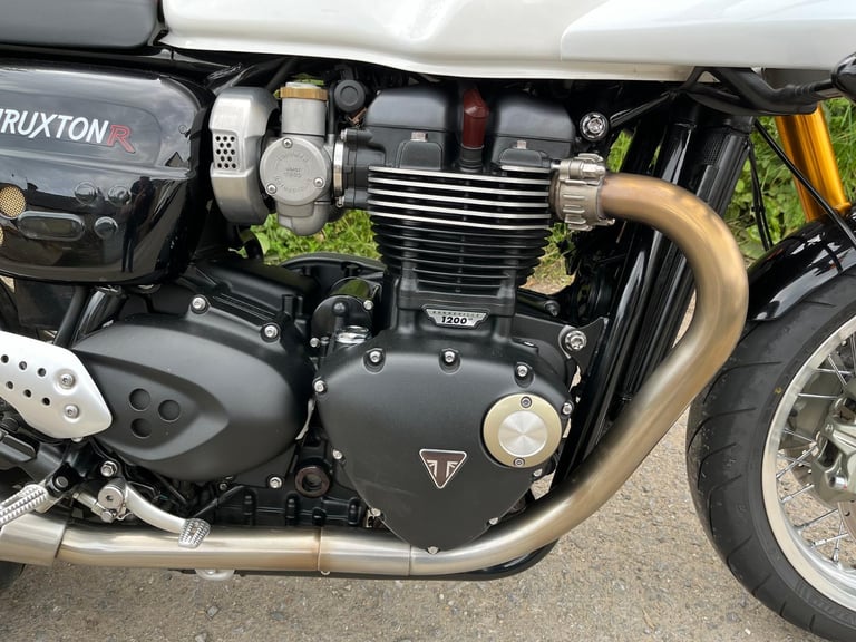 TRIUMPH THRUXTON 1200 R, 2019(69), 1 OWNER, 18,987 MILES, FSH, IMMACULATE, £8295