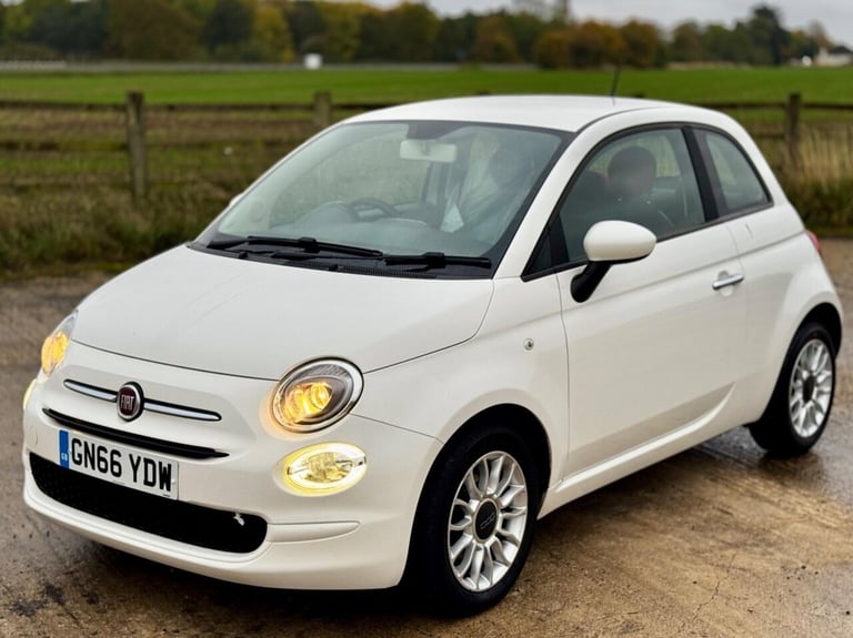 2016 Fiat 500 1.2 ECO Pop Star Euro 6 (s/s) 3dr Hatchback Petrol Manual
