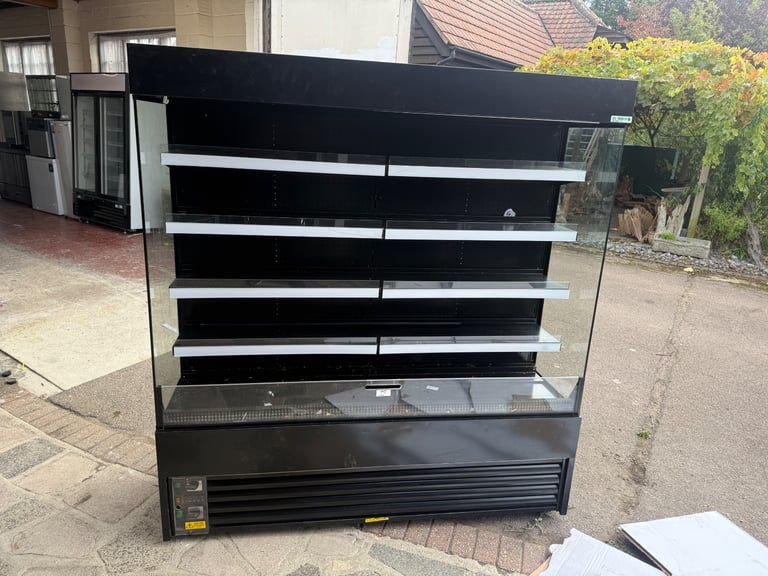 Display Fridge open front like new cafe supermarket takeaway 