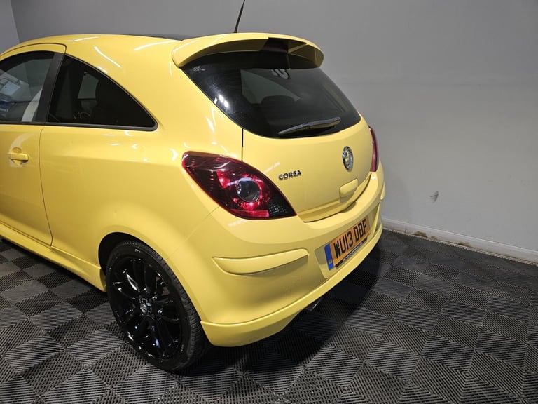 2013 Vauxhall Corsa 1.2 16V Limited Edition Hatchback 3dr Petrol Manual Euro 5 (85 ps) Hatchback ...