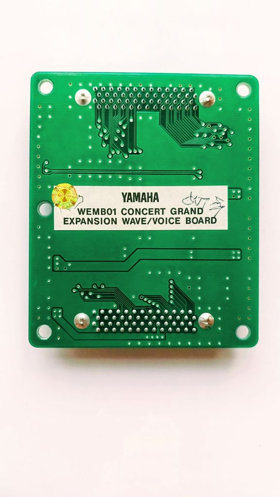 YAMAHA WEMB01 CONCERT GRAND Expansion Board for W5/W7. RARE. DELIVERY