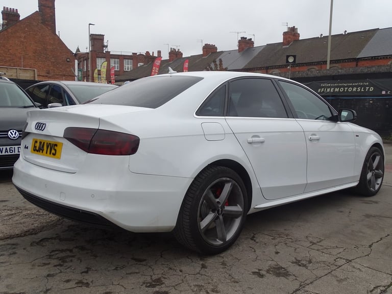 AUDI A4 2.0 TDI S line White Manual Diesel 2014
