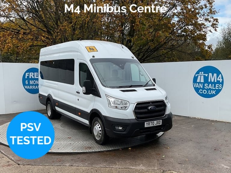 2023 Ford Transit 460 EcoBlue Leader 17 Seat Minibus Diesel Automatic