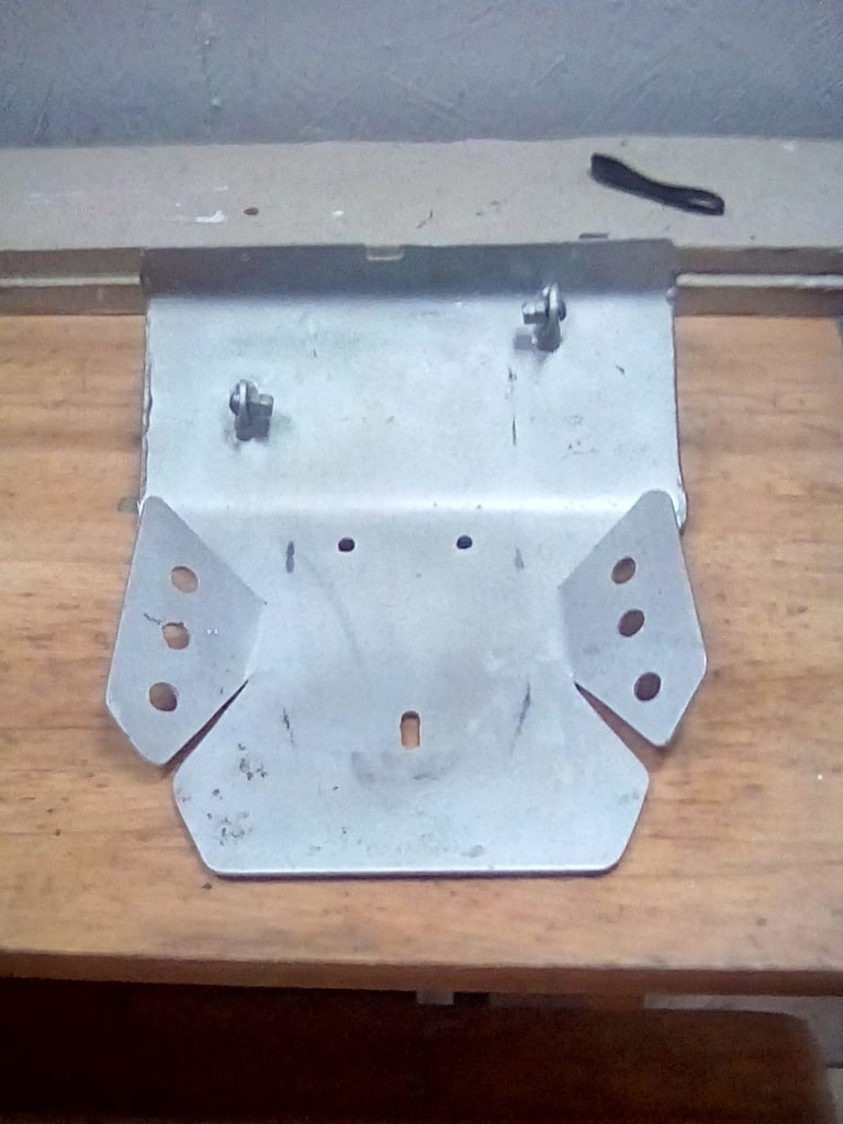 Suzuki DRZ Sumpguard and Water carrier 