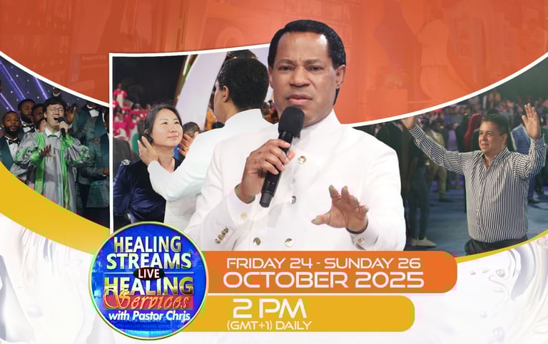image for Healing Streams Live Healing Services with Pastor Chris
