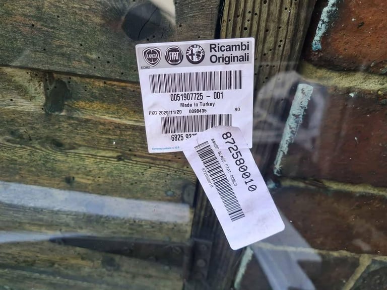 FIAT DOBLO Platform/Chassis 2010-2024 RAM ProMaster City (2015 - 2022)Front Left Window 0051907725