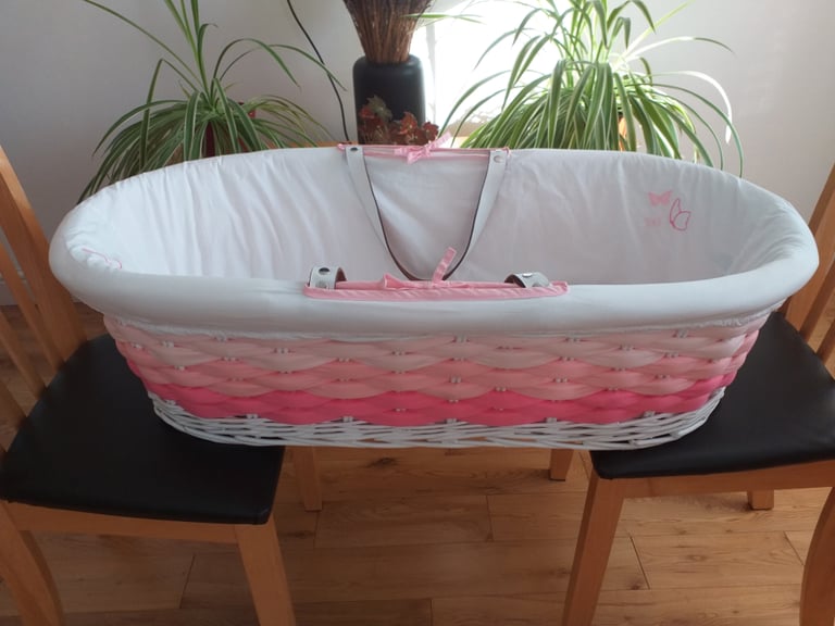 Ombre store moses basket