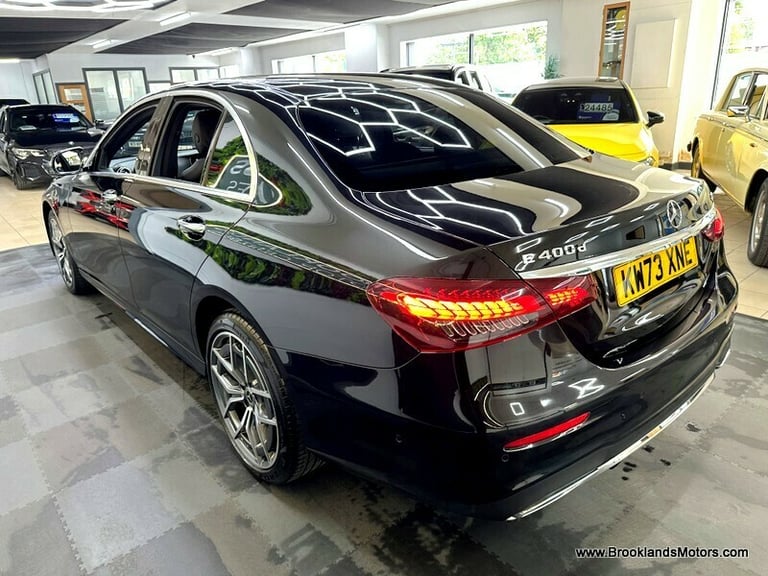 Mercedes E Class E 400 D 4MATIC AMG LINE PREMIUM [3X MERCEDES SERVICES, SAT NAV,
