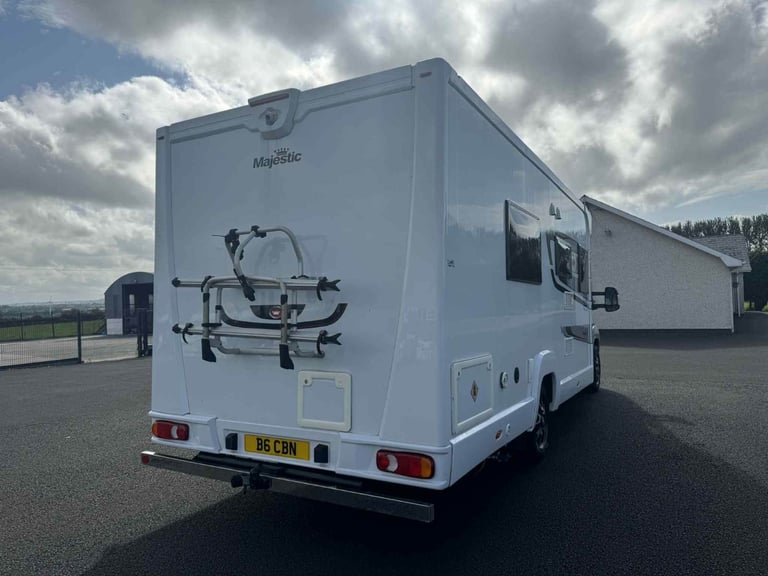 2018 ELDDIS MAJESTIC 285 4 BERTH FIXED BEDS MOTORHOME WITH ONLY 29K MILES ANDERSON MOTORHOME SALES