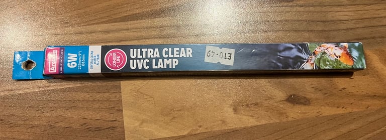 image for Arcadia 6w 9” Ultra Clear UVC Lamp 