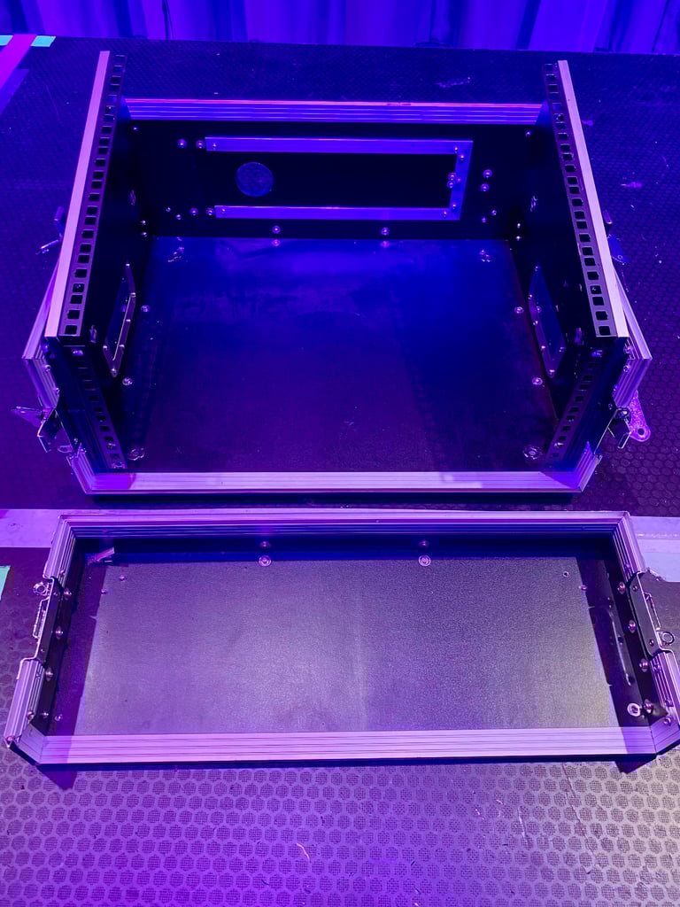 Citronic CASE 8:2 - 19" Combo Flightcase 2U+ 8U