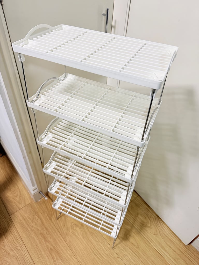 image for H-1712 Professional Pearl Look Stackable Shelf X 6