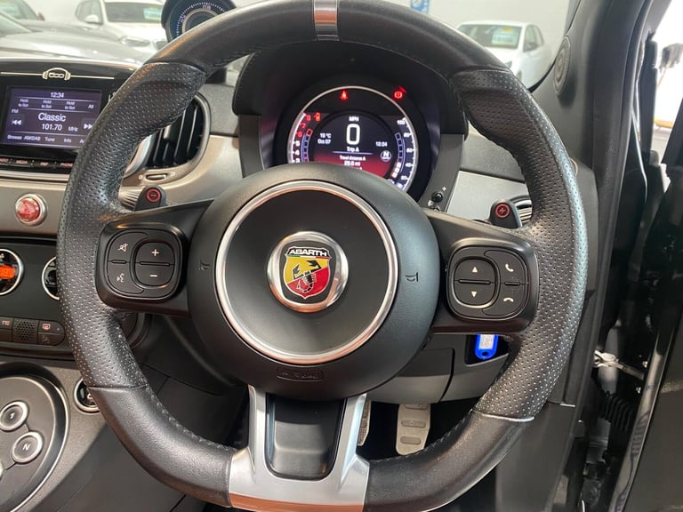 2018 Abarth 595 1.4 T-Jet Turismo Cabrio Auto Euro 6 2dr CONVERTIBLE Petrol Automatic