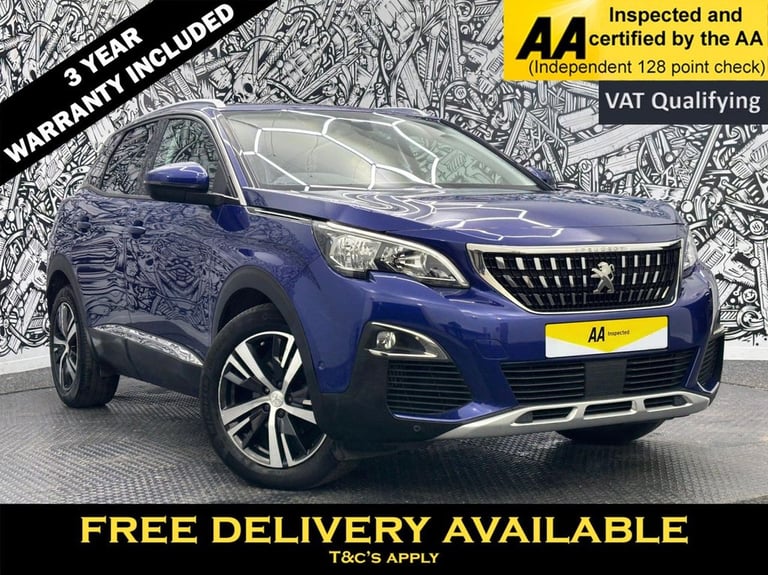 image for 2020 Peugeot 3008 1.2 PureTech GPF Allure SUV 5dr Petrol EAT Euro 6 (s/s) (130 ps) HATCHBACK Petr...