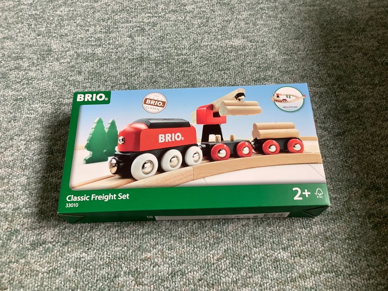 image for Brio Classic Freight Set, 18 piece set, Age 2+ years