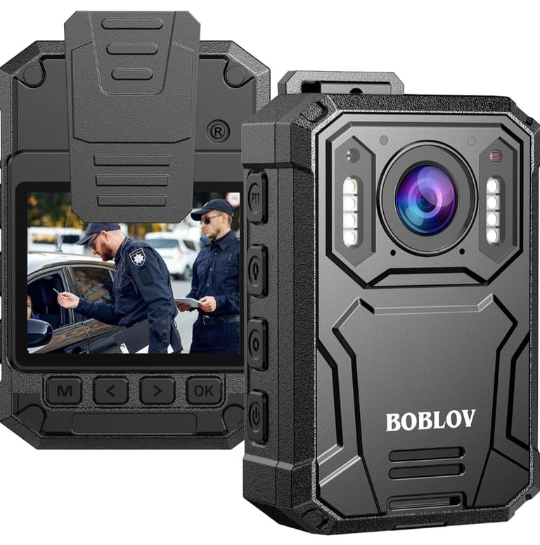 image for KJ23PRO 2K Wearable Body Camera, Built-in 32GB Bodycam Camera with Sound, Night Vision. RRP £79.00