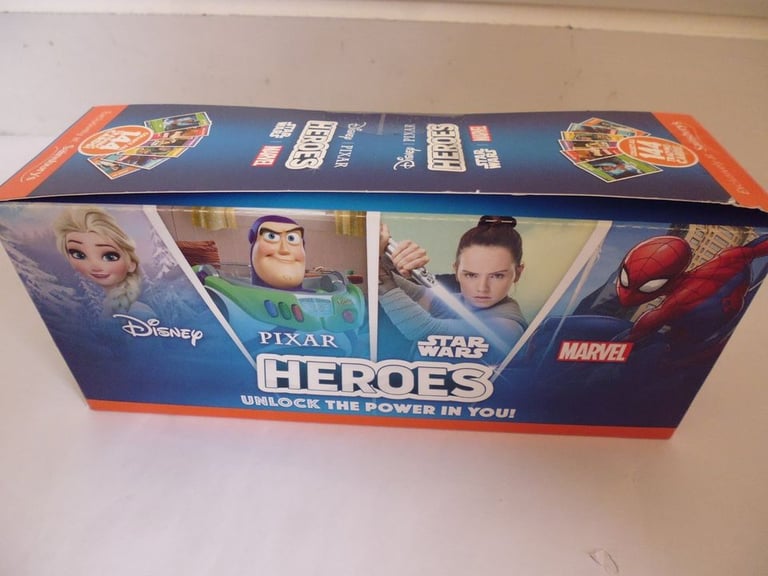 Sainsbury's Heroes Complete Set of 144 Cards Disney / Marvel / Star Wars / Pixar 2019
