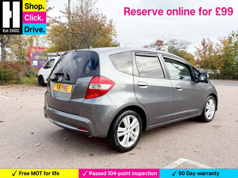 2013 Honda Jazz 1.4 i-VTEC ES Plus Hatchback 5dr Petrol CVT Euro 5 (99 ps) HATCHBACK Petrol Autom...