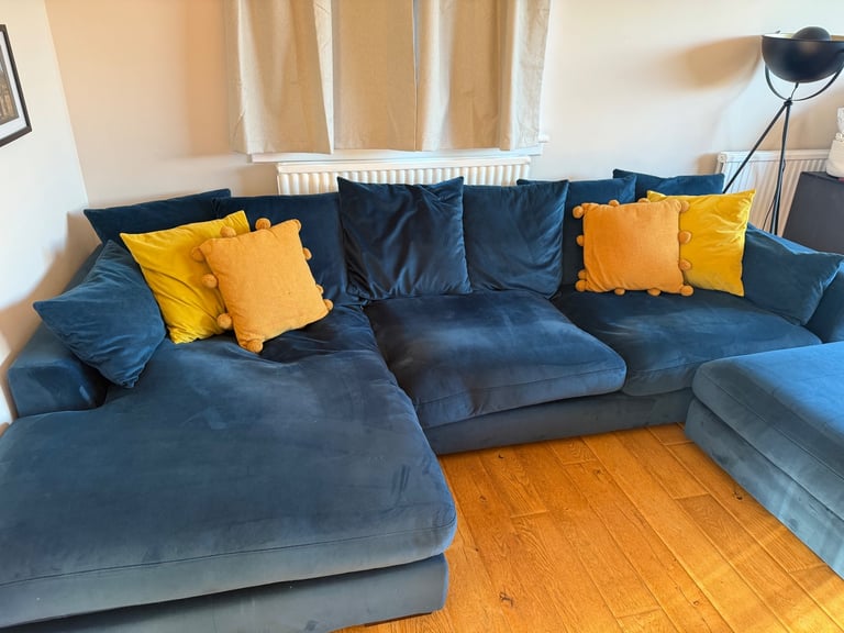 image for Blue sofa from DFS