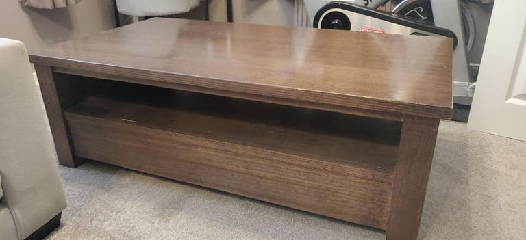Solid Australian Oak Coffee Table with Drawers