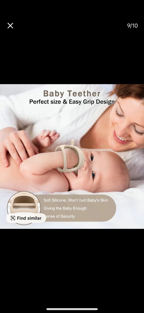 Brand new 6 piece baby teether set 