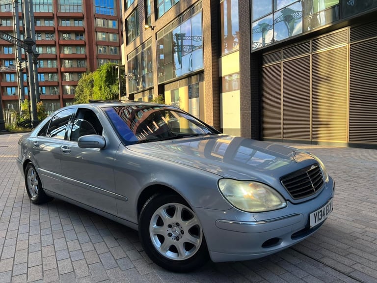 2001 Y Reg Mercedes Benz S Class S500 V8 306 Bhp Low Mileage Ulez Complaint Rare Colour W220