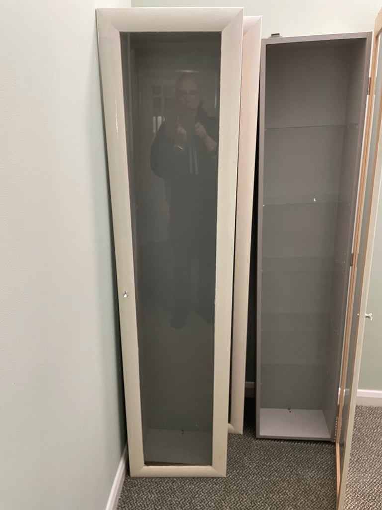 Wall hanging display cabinet