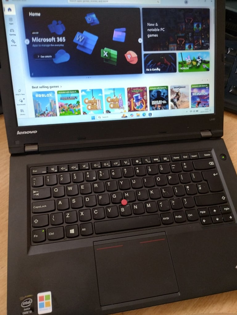 Lenovo ThinkPad. Windows 11, MS Office. Free Delivery, 16GB RAM, i5 CPU, 240GB SSD, Laptop, Webcam. 