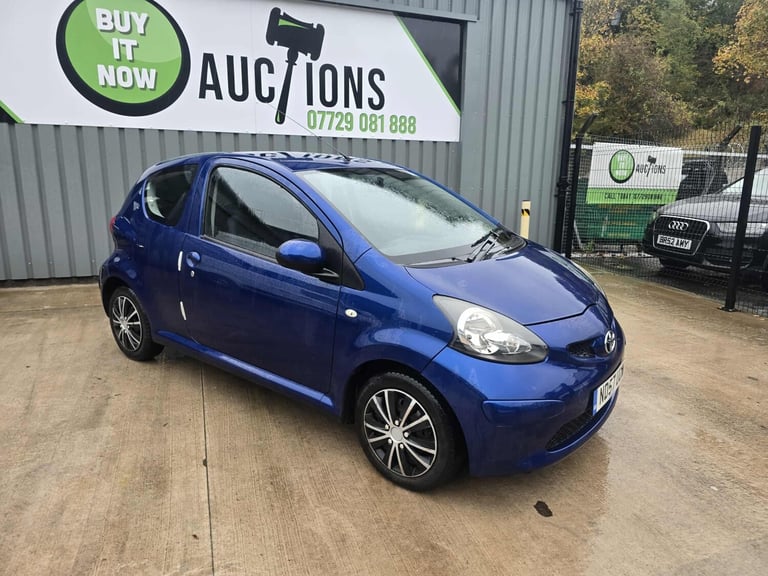 Cheap 2007 Toyota AYGO 1.0 VVT-i Blue 3dr HATCHBACK Petrol Manual for sale in North Motherwell, Lanarkshire