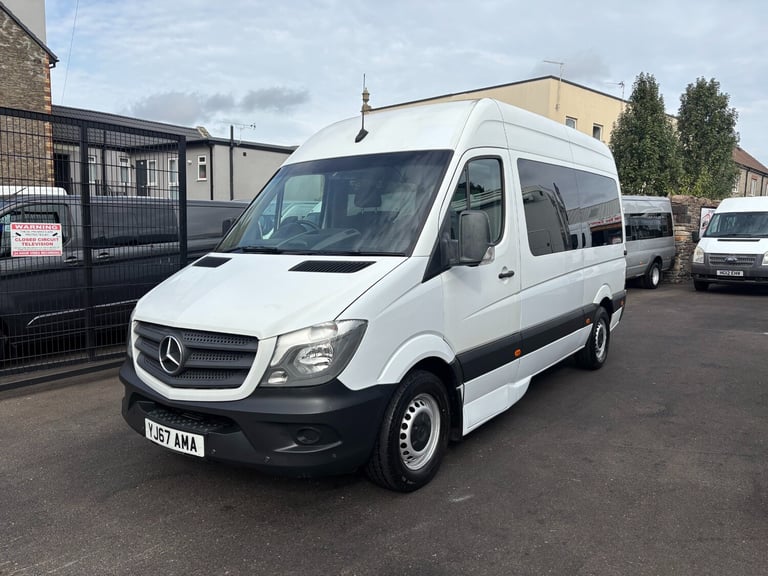 2018 Mercedes-Benz Sprinter 2.1 314 CDI TL14 Tourer Double Cab 5dr Diesel G-Tronic RWD MWB High M...