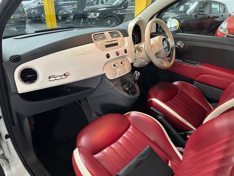 2015 Fiat 500C 1.2 Cult Dualogic Euro 6 (s/s) 2dr CONVERTIBLE Petrol Automatic