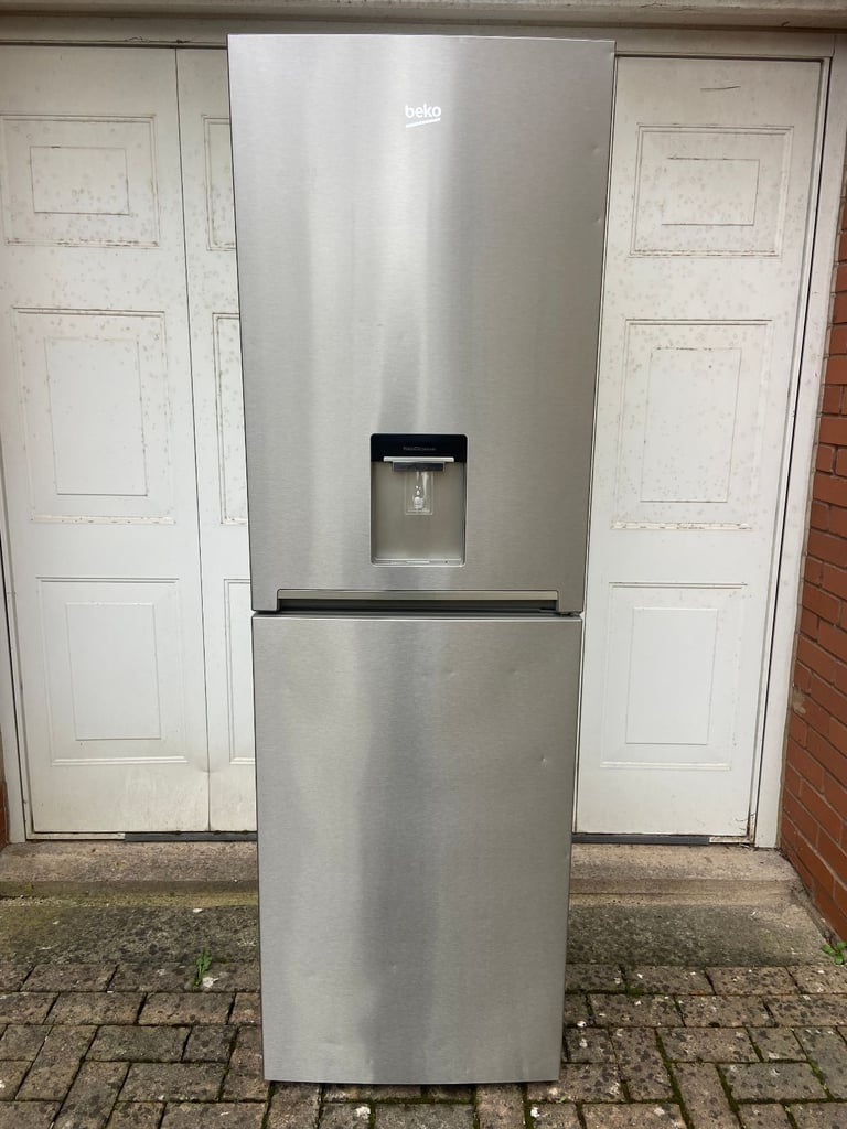 image for Stainless Steel BEKO Frost Free Fridge Freezer. A+ Energy. I'm happy to deliver in Bristol for free