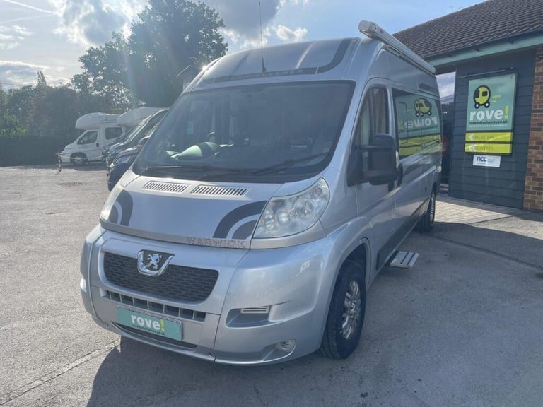 image for Auto Sleeper Warwick Duo 2 Berth 2 Belt Rear Lounge Camper Van 