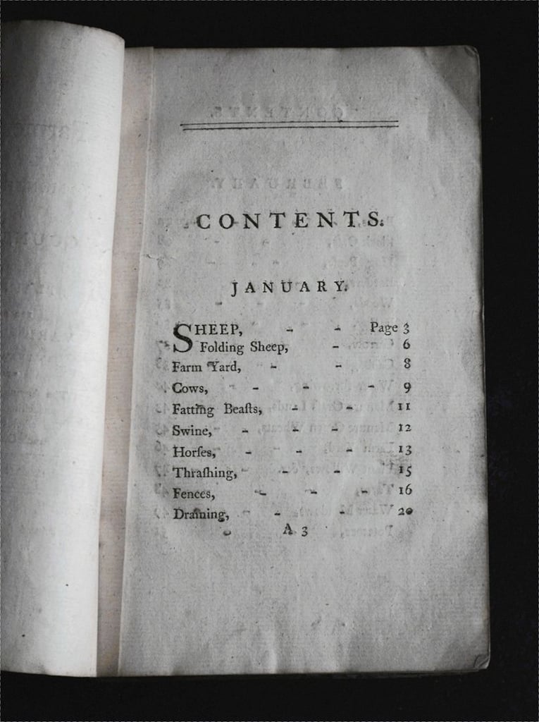 The Farmer's Kalendar or Monthly Directory