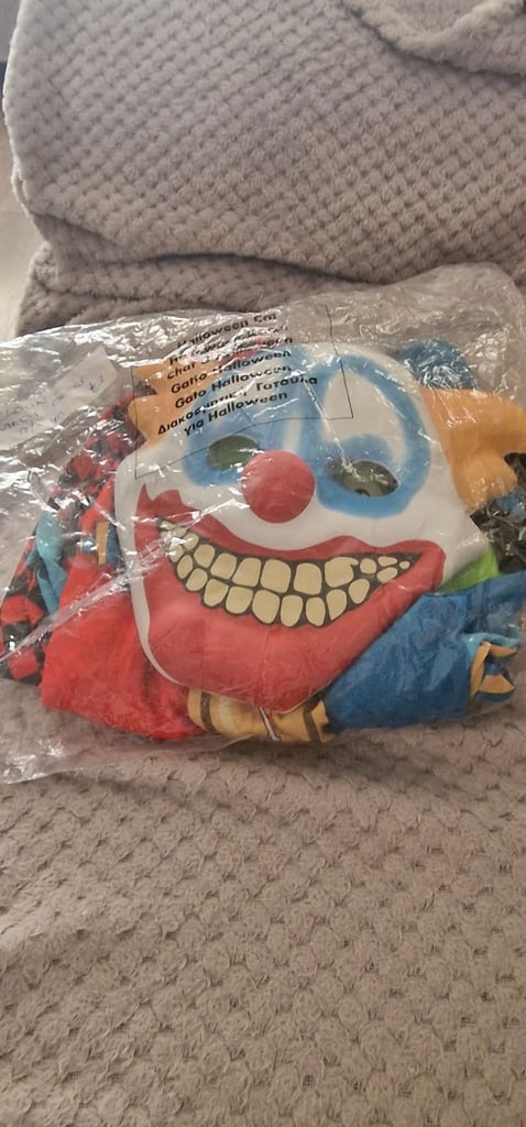 image for Halloween Fancy Dress Clown 9/10 years