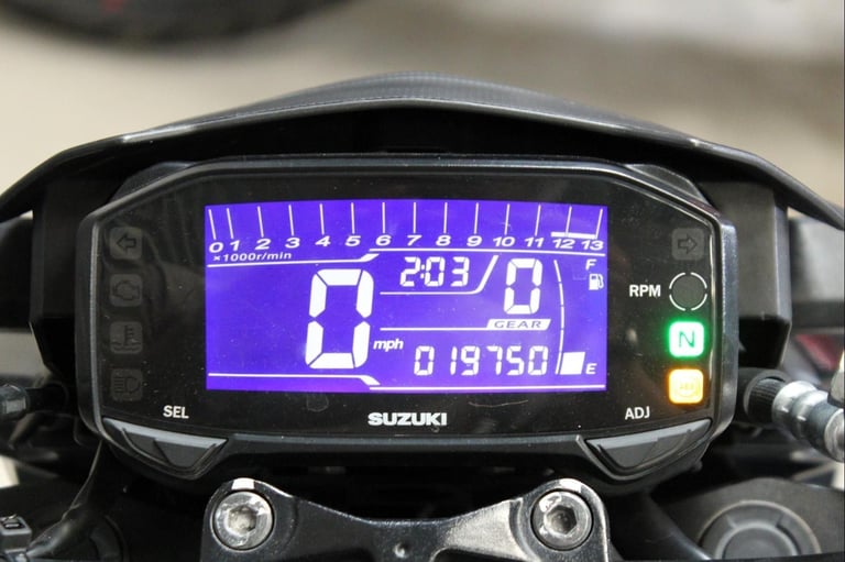 2020 70 SUZUKI GSX-S125 GSXS 125 BLUE NEW MOT LEARNER LEGAL HPI CLEAR TRADESALE