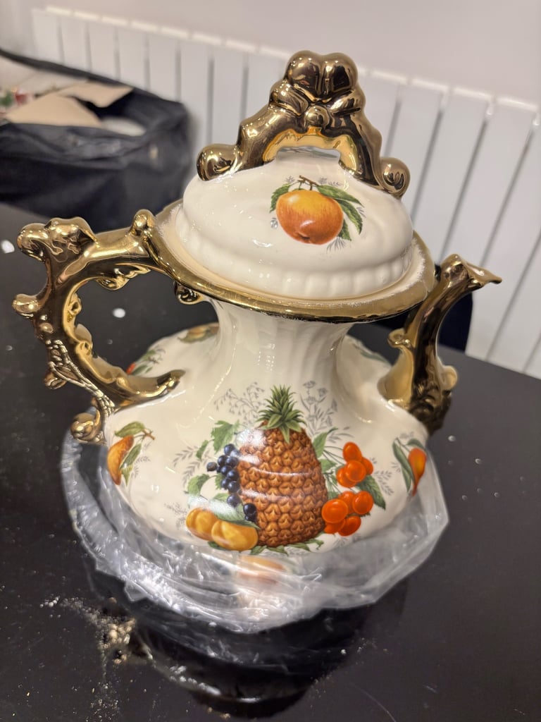 image for Staffordshire pottery tea set bowls etc