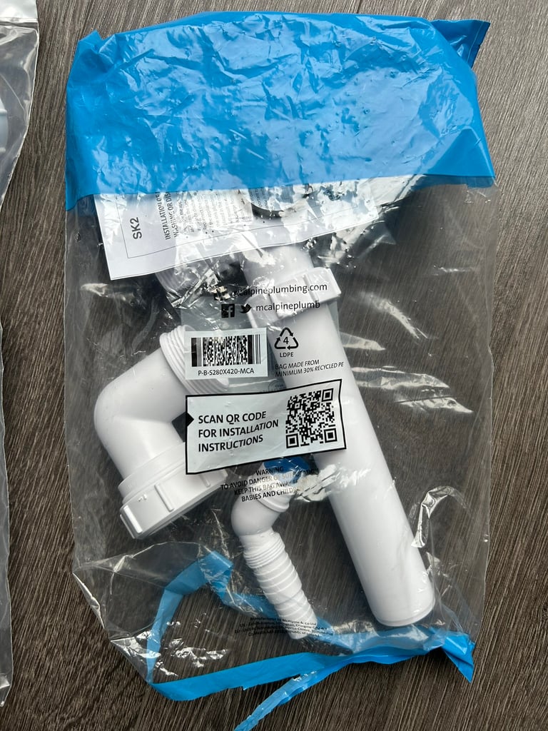 Kitchen sink waste kits (incomplete)