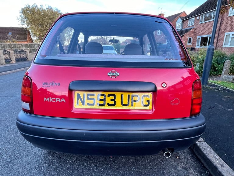 Nissan, MICRA, Automatic, Hatchback, 1996, 58,885 Miles, 998 (cc), 3 doors