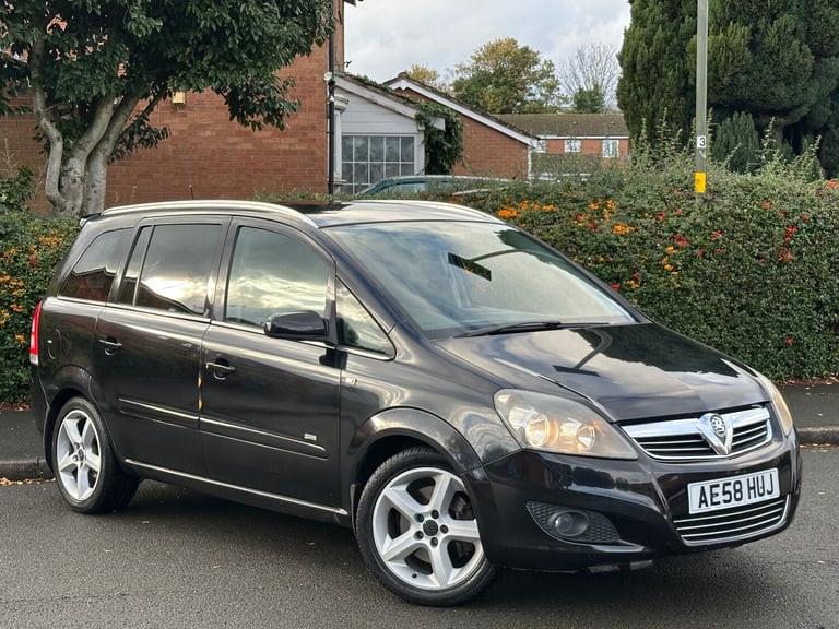 2009 VAUXHALL ZAFIRA SRI CDTI 150, 1.9 DIESEL ** 1 YEAR MOT + 90K MILES + DLVRY!