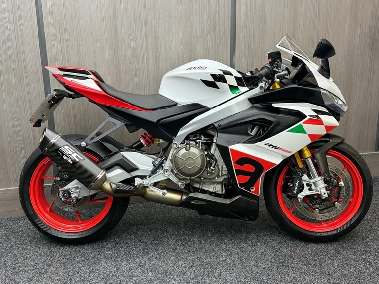 2024 74 Aprilia RS660 EXTREMA ABS - SC PROJECT SYSTEM - 713 MILES!