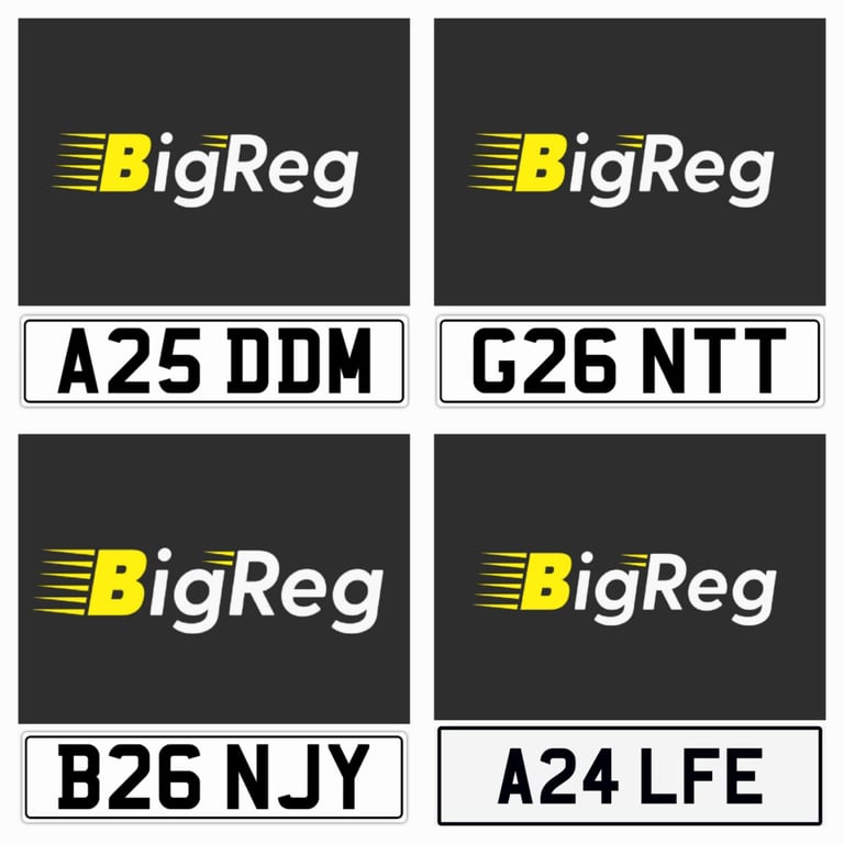 Superb name related 3x3 old prefix private registration car number