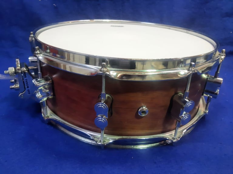 PDP Limited Edition 18 Ply Bubinga and Maple Shell 14in x 5.1/2in Refurbished Snare Drum ~ £175 ono