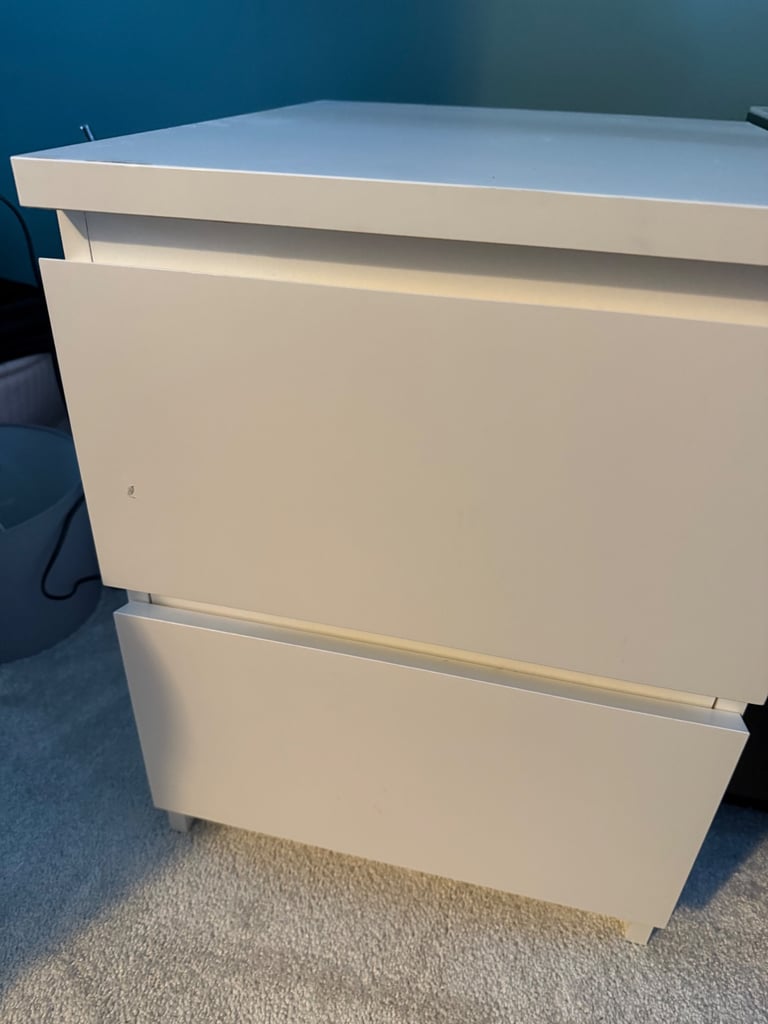 Ikea MALM bedside tables 