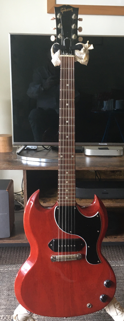 Gibson SG Junior classic cherry (2019). Superb condition.
